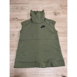 Nike Rally‎ Sportswear Funnel Neck Sweatshirt Vest Mens Pullover Medium